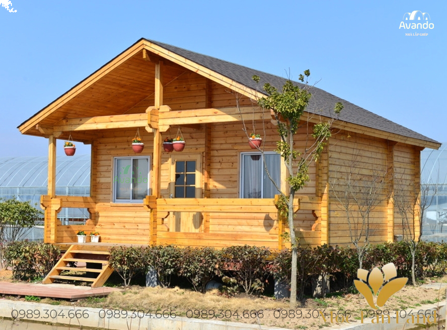 NHÀ GỖ LẮP GHÉP