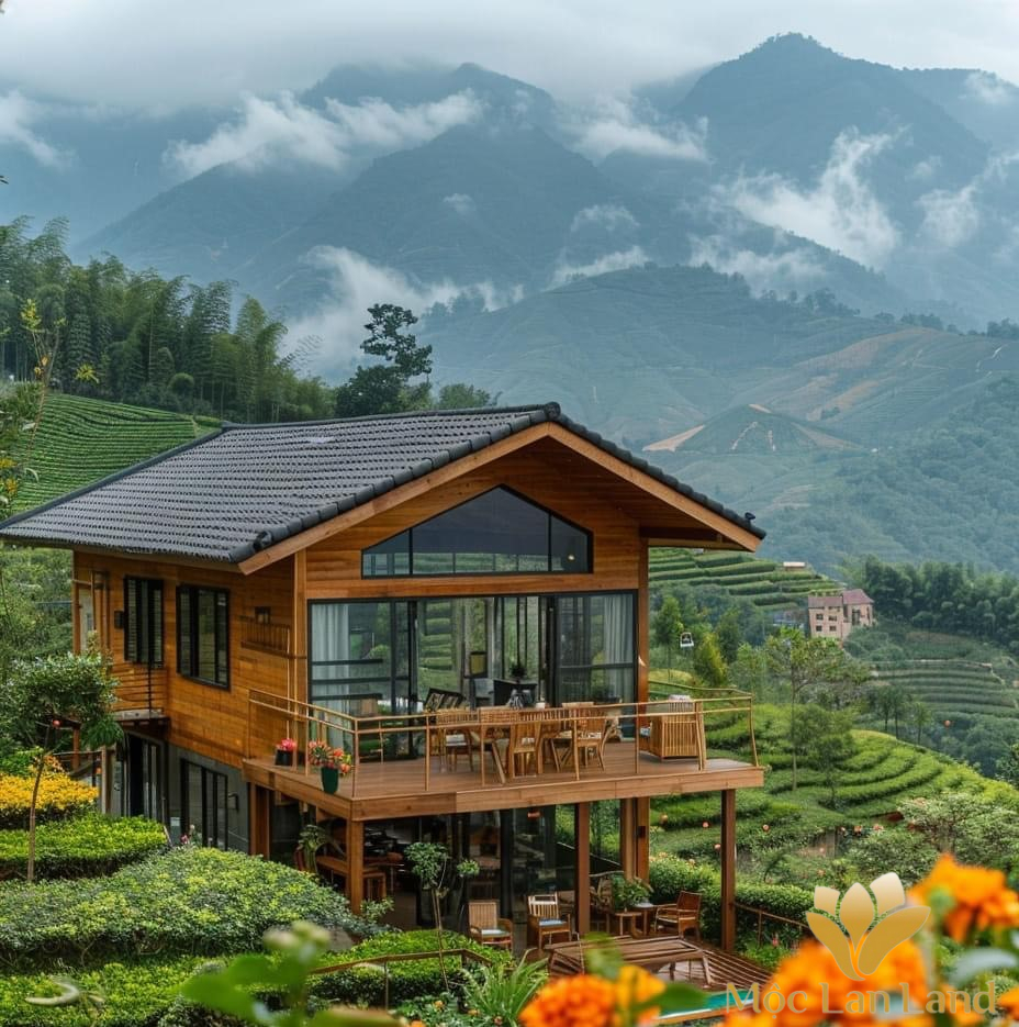 NHÀ GỖ LẮP GHÉP TRÊN NÚI 005