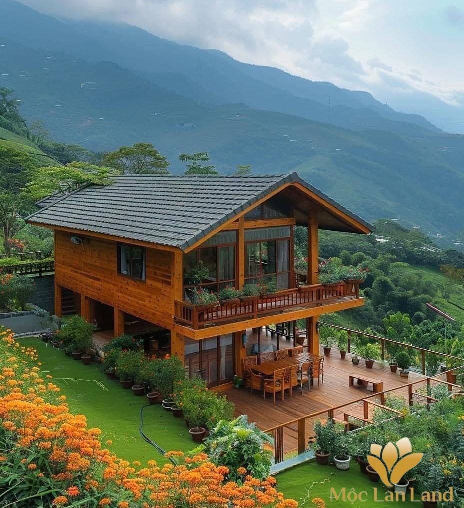 NHÀ GỖ LẮP GHÉP TRÊN NÚI 006