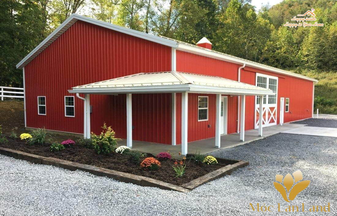 NHÀ THÉP TIỀN CHẾ 001