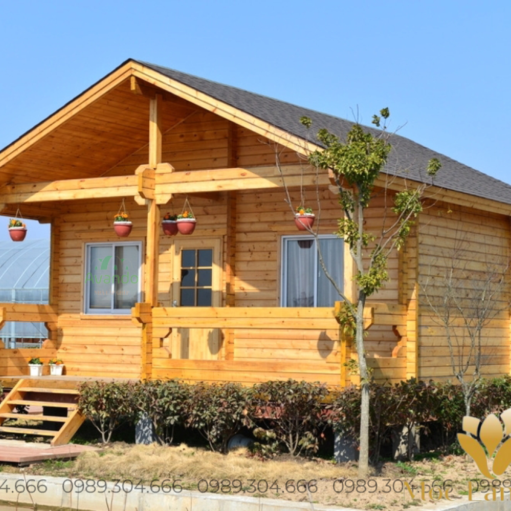 NHÀ GỖ LẮP GHÉP