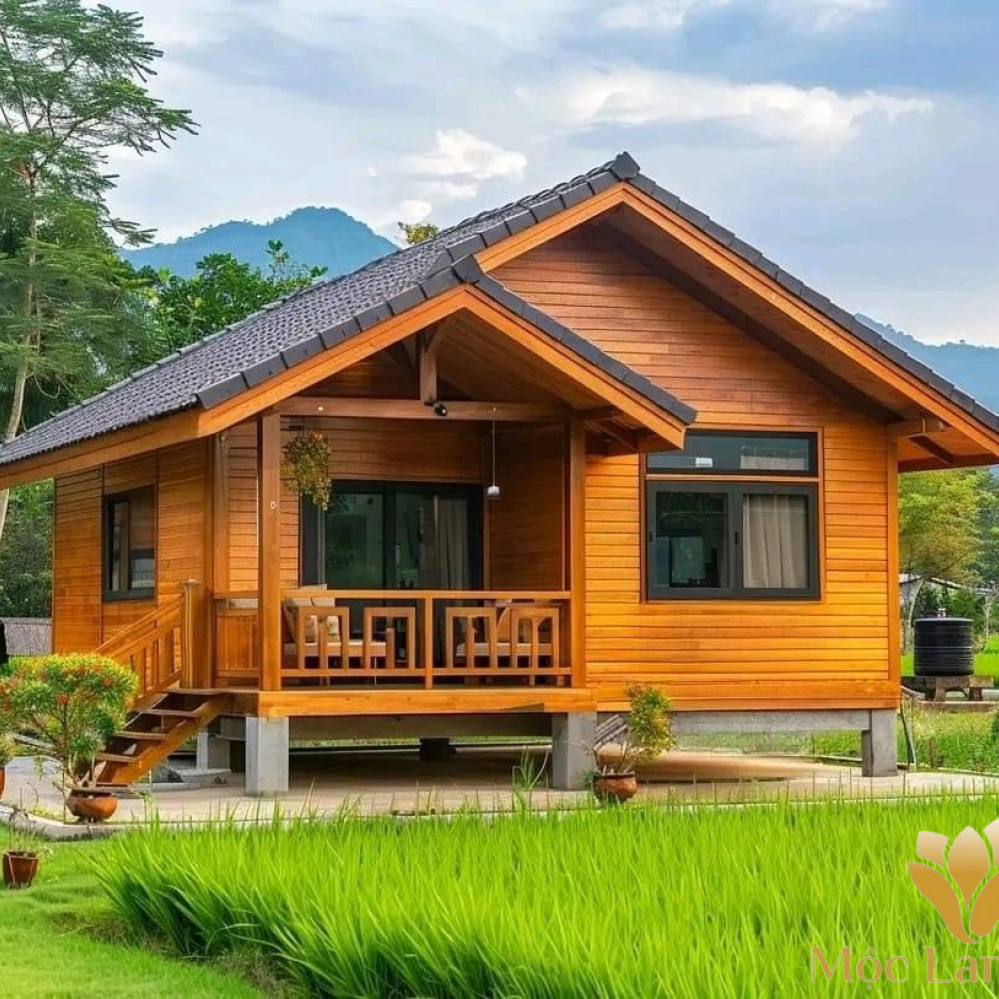 NHÀ GỖ LẮP GHÉP 001